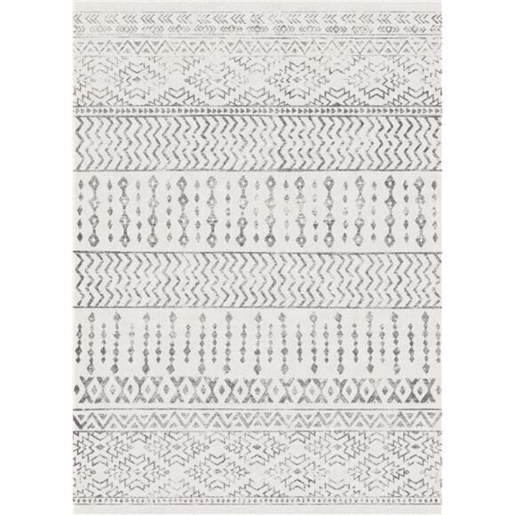 Area Rug Super Soft Ultra-Thin Moroccan Washable Rug, Anti-Slip Backing Rugs - Picture 2 of 7